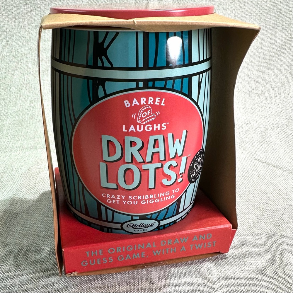 Ridley's Barrel of Laughs Draw Lots Game